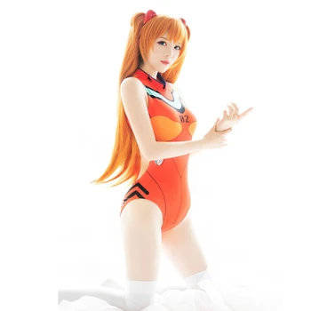 Japonské Anime EVA Ayanami Rei 3D Plavky Cosplay Kostým Plavky Jednotné Oblečenie Qutfit