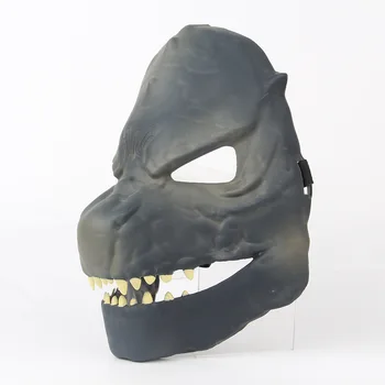 Film Godzilla Kráľ Monster Dinosaurov PVC Cosplay Halloween Kostýmy pre Dospelých Karneval Hororové Monštrum Latex Strašidelné Masky Zvierat
