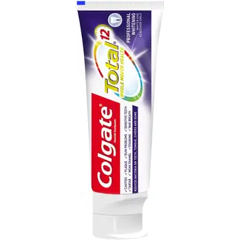 Zubná pasta Colgate Total 12 profesionálne bielenie antibakteriálne, 75 ml, pstruh úsmev thai kórejský zubná pasta, bielenie zubov vložiť Krásu, Zdravie Ústnej Hygieny biele zubné pasty zubná pasta zubná produkty