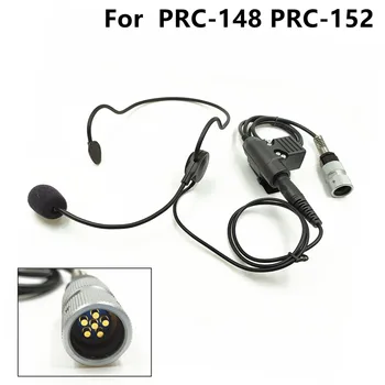 FengRuiTong headset pre TRI TCA /AN ČĽR-148 ČĽR-152 Walkie-talkie), 6-pin U94 PTT Hlavy montáž taktiky headset