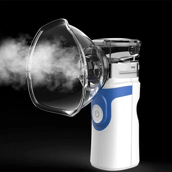 Ručné Prenosné Rozprašovač Zdravotníckych Pomôcok Zvlhčovač Inhalátor Atomizáciu Rozprašovač Astma Tichý Inhalátor pre Vdýchnutie Adulto