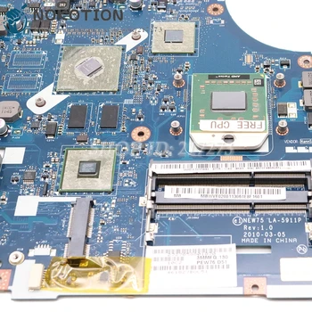 NOKOTION Pre Acer aspire 5551G 5552G Notebook DDR3 základná Doska Socket S1 512mb GPU NEW75 LA-5911P MBWMJ02001 MBPUS02001 MBWVE02001