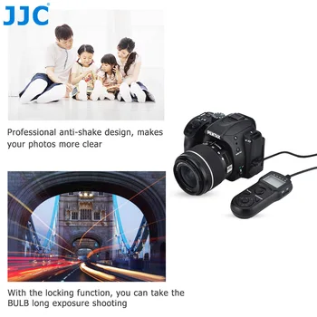 JJC Časovač, Diaľkové Ovládanie Uzávierky Vydania pre Canon EOS R 90D 80D 77D 70 D G3X G5X SX70 HS SX60 HS G10 G11 G12 ako Canon RS-60E3