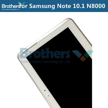 LCD Samsung Galaxy Note 10.1 N8000 N8010 LCD Displej S Rámom Dotykový Displej Digitalizátorom. Montáž N8000 N8010 Tablet LCD AAA