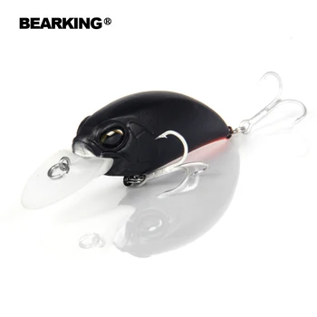 2017 New horúce Vynikajúce Bearking hot profesionálne kvality nahodiť návnadu dobré rybárske nástrahy 65mm,14g kľukou.potápanie 2m,šťuka bass fishing