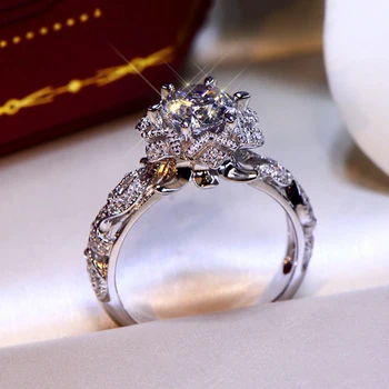DODO Módne Svadobné Kapela Svadobné Zásnubné Prstene Pre Ženy Vintage Šperky Žena Cubic Zirconia Dámske Prstene Bagues Dd602