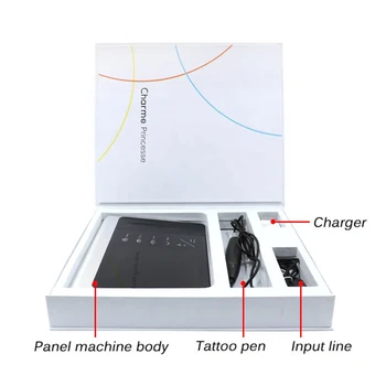 LCD full dotykový displej Permanentného make-upu stroj Digitálne Obočie MTS tetovanie Stroje Microblading DIY Kit S Tetovanie Ihly