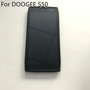 DOOGEE S50 Použitý LCD Displej + Dotykový Displej + Rám Pre DOOGEE S50 4+32GB MTK6763T 5.7 palcový Smartphone 1440x720