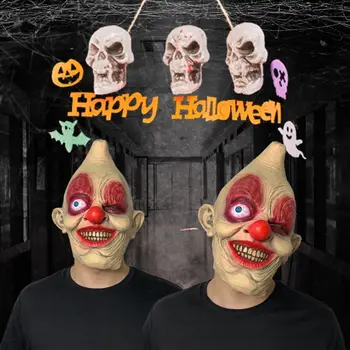 Halloween Horror Infikovaný Zombie Dospelých Hlavu Maska Novinka Kostým Party celotvárová Maska Non-jedovaté k životnému Prostrediu, Cosplay D
