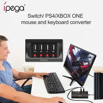 IPega PG-9133 Káblové Klávesnice a Myši Converter Adaptér pre N-Prepínač/PS4/XBOX JEDEN Herné Konzoly