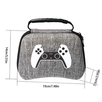 Pre PS5 Radič Gamepad puzdra EVA Pevného Portabl Cestovné Skladovanie Taška puzdro Pre Play Station 5 Hra Rukoväť Príslušenstvo