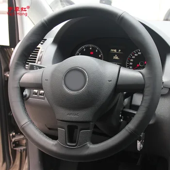 Yuji-Hong Volante Vozidla Vzťahuje na Prípad pre Volkswagen VW Tiguan Lavida Passat B7 Jetta Mk6 Ručne šité Umelej Kože