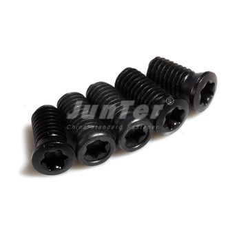 50pcs/veľa M3(3 mm) Tvrdené Čierne Legovanej Ocele Triedy 12.9 Torx Skrutky Pre Nahrádza Karbidu Vložiť CNC Sústruhu Nástroj