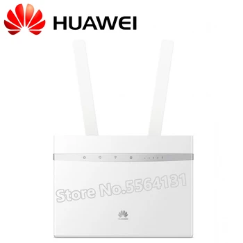 Huawei B525 B525s-23a 4G LTE Cat6 Bezdrôtový Smerovač CPE 300Mbps WIFI Modem 2ks SMA anténu až 64 pripojených zariadení(Odomknuté)