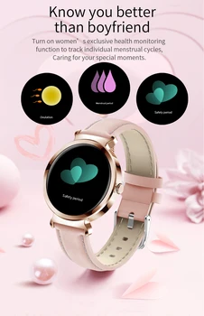 HopoFit Reloj Inteligente Mujer Smart Hodinky Ženy Šport fitness Sledovanie Krvného Tlaku Vodotesný IP67 Luxusné Smartwatch Android