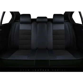 Nové Luxusné kožené Univerzálne autosedačky kryt pre volkswagen polo vw polo 6r 9n vw passat b5, passat passat b6 b7 b8, vw golf 5 golf