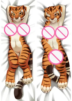 50x150 50x160 45x45 Tiger Zvierat Vankúš posteľná bielizeň Anime Dakimakura Waifu Objímanie Telo Dekoratívny Vankúš Vankúš