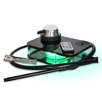 Akryl Hookah S LED Svetlom Shisha Box Nargile Sheesha Narguile Chicha Cachimbas vodovodné Potrubia Shisha Hookah auta