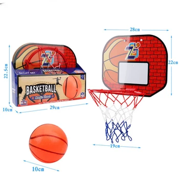 1 Sada na Stenu Basketbalové Dosky Plastové Basketbalová Obruč na Internáte Školy