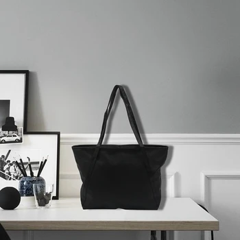 Jednoduché kožené ženy zvýšené Messenger Tašky, Nákupné tašky Nová Farba:Čierna