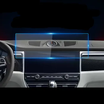 Pre Porsche Macan 2018 vodičov Screen Protector Centrálne Ovládanie Displej,tvrdené Sklo Ochranný Film Displeja