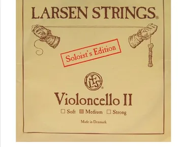 Doprava zadarmo Larsen sólista violončelo reťazce jednej D-2. Violončelo String vyrobené v Dánsku