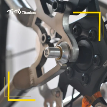 TiTo 1 pár Rýchle Uvoľnenie titánu Ti Špízy Cestnej Bike MTB kolesá hub Horských bicyklov Najľahší