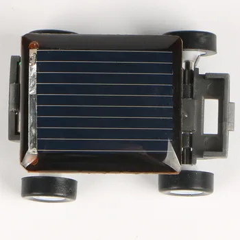 Nové Podivné Black Tvorivé Najmenších Mini Solárne Auto Model Solárnej Hračky, Stavebnice moduly Gadget Vzdelávacie Baby Deti Hračky pre Deti