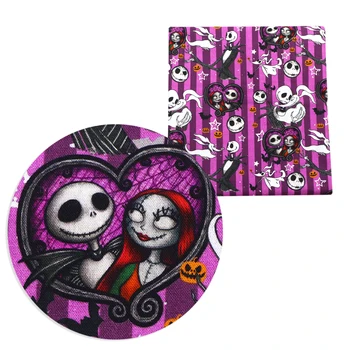 50*145 Patchwork Halloween Vytlačené Na Bavlnenej Tkaniny na Tkaniva, Detský bytový Textil na Šitie, Prešívanie Tkaniny,c12935