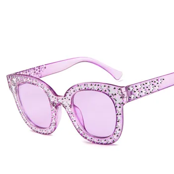 Slnečné okuliare Ženy Značky Módny Návrhár Cat Eye Luxusné Slnečné Okuliare Jazdy Vysoko Kvalitné Duté Odtiene Oculos UV400