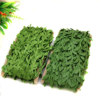 40m Umelé Vína Leaf Garland DIY grécky Divokej Džungli Dekoratívne Botanická Zelene Domov Wall Garden Svadobné Party Vence