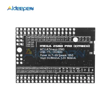 Mini 5V MEGA 2560 PRO Vložiť CH340G/ATMEGA2560-16AU Čip S Mužským Pinheaders Kompatibilný Pre Arduino Mega 2560 DIY Kit