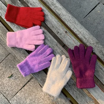 Rukavice dámske zimné roztomilé plyšové teplé jazdecké rukavice ženy rukavice dámske rukavice ženy zimné rukavice zimné rukavice ženy