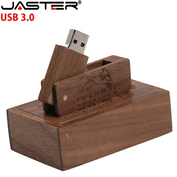 JASTER USB 3.0 drevené námestie nôž kl ' úč 64 GB 32 16 4 flash svadobný dar, memory stick (10 zadarmo logá)