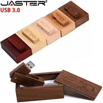 JASTER USB 3.0 drevené námestie nôž kl ' úč 64 GB 32 16 4 flash svadobný dar, memory stick (10 zadarmo logá)