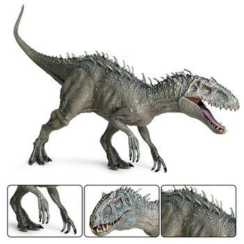 Simulácia Tyrannosaurus Rex Dinosaura Modely Zberateľskú Hračky Ornament Deti Darček Dinosaura Mod Rohaté Dragon Animal Model
