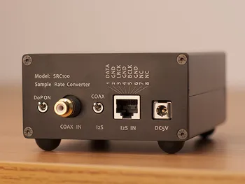 L. K. S Audio SRC100 DAC Up-odber vzoriek box DSD256 PCM 384 Zdroj Výstup I2S / smernice o nebezpečných LÁTKACH Výstup, I2S-HDMI I2S-Výstup RJ45