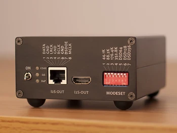 L. K. S Audio SRC100 DAC Up-odber vzoriek box DSD256 PCM 384 Zdroj Výstup I2S / smernice o nebezpečných LÁTKACH Výstup, I2S-HDMI I2S-Výstup RJ45