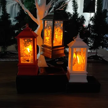 Vianočné Osvetlenie Led Elk Snehuliak Santa Rozprávkových Svetiel Ozdoby na Vianočný Stromček, Dekorácie pre Domov Vonkajšie Firmware Nový Rok Dekor