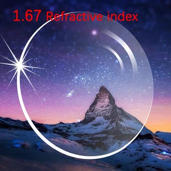1.56 1.61 1.67 Aspherical Photochromic Okuliare Jasný Objektív Proti Blue Ray Krátkozrakosť Blbecek Optické Okuliare dioptrické 0-800 dioptrie