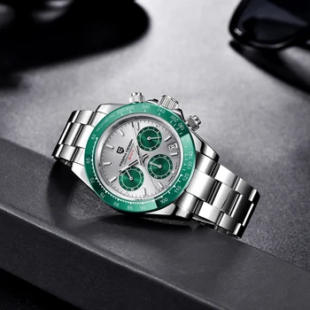 2020 Nové PAGANI DIZAJN pánske Hodinky Auartz Hodinky Pre Mužov Značky Luxusných Obchodných Náramkové hodinky Pánske Nepremokavé Chronograf Hodiny Muž
