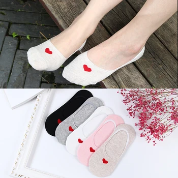 5 párov/Veľa Jar leto Kórea ponožky ženy kreslených mačka fox roztomilé zviera tlače zábavné neviditeľné Loď bavlnené ponožky dropship