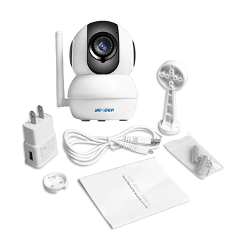BESDER Smart Mini Pan/Tilt IP Kamery WiFi 1080P Interiérová Dome Kamera IP Bezdrôtový obojsmerné Audio Pohybu, Alarm IR Noc Baby Monitor