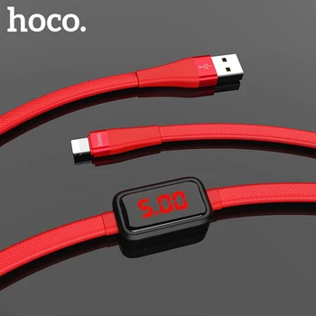 HOCO usb kábel na iphone kábel 11 Pro X XS XS Max XR 8 7 ipad2 na obrazovke Načasovanie nabíjanie, rýchle nabíjanie telefónu nabíjačku adaptér údaje