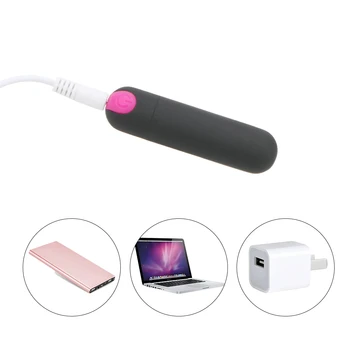 OLO 10 Rýchlosť Mini Bullet Vibrátor Silný Prst Dizajn Silné Vibrácie G-spot Masér Sexuálne Hračky pre Ženy USB Nabíjateľné