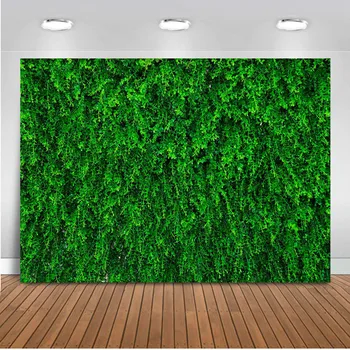 Zelená tráva kulisu pre fotografovanie novorodenca sprcha party dekorácie pozadie pre photo booth studio polyester materiál