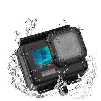 Pre GoPro Hero 9 Black Príslušenstvo Vodotesné puzdro 50M Podvodné + Dotyk Dvere Potápanie Bývanie Mount Shell Pre Go Pro Hero9 Nové