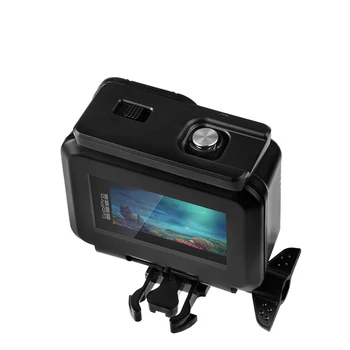 Pre GoPro Hero 9 Black Príslušenstvo Vodotesné puzdro 50M Podvodné + Dotyk Dvere Potápanie Bývanie Mount Shell Pre Go Pro Hero9 Nové