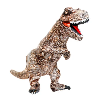 Fancy Dinosaura Nafukovacie Kostým na Halloween Dospelých Cosplay Dino Vyhovovali Karneval Party Šaty Vianoce, T-rex Vyhodiť Jumpsuit
