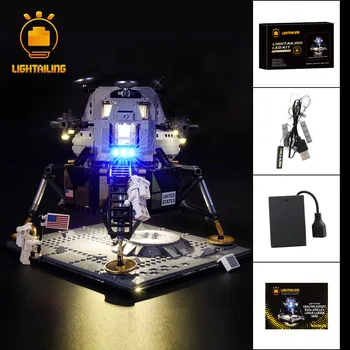 LIGHTAILING LED Svetla Kit Pre Stvoriteľa Apollo 11 Lunar Lander Osvetlenie Set Kompatibilný S 10266 (NIE Zahŕňajú Modelu)